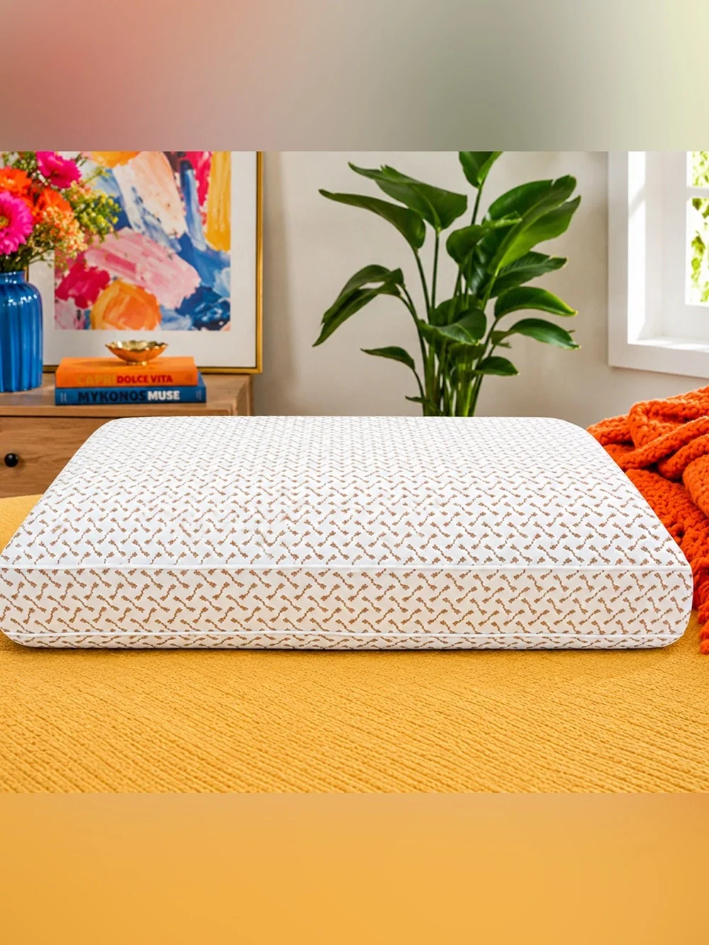 BodiPedic Copper Memory Foam Pillow 24x16 Oversized Cooling